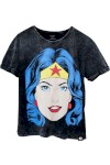 Blusa Bandup! Geek Dc Comics Wonder Woman Pop Culture Preto - Bandup - Geek