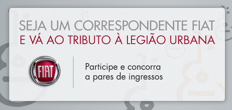 Concorra a ingressos para o tributo ao Legião Urbana*